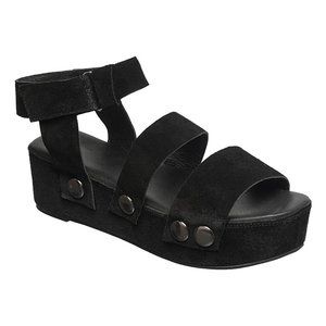 Antelope Nova Sandal black suede Women 38 US 7-7.5